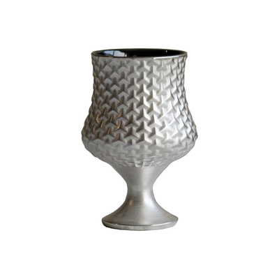 山隐造物手作鎏银高脚杯