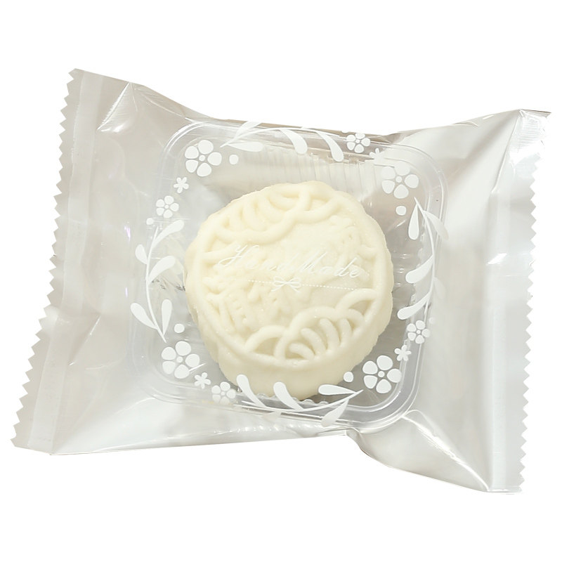 加厚新款月饼包装袋单独机封中秋75 50克手工流心蛋黄酥袋子带托