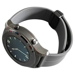 硅胶磁吸质感纯色适用GT3华为4pro手表gt6新款watch3表带22通用20