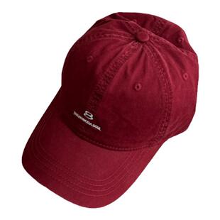 YOYO DESTINY日常好戴的刺绣字母水洗棒球帽加大加深大头围鸭舌帽