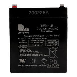 龙威音响原装铅酸电池12V4.5A5A9A17A拉杆音箱6FM4.5音箱电瓶