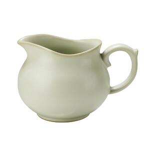 青澹汝窑月白茶海公道杯复古分茶器景德镇陶瓷手工汝瓷公杯礼盒装