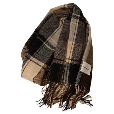 礼盒装围巾男冬季保暖可代写贺卡