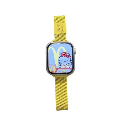 可爱kt猫细款金属磁吸iwatch表带