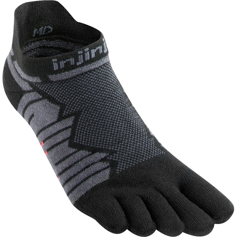 INJINJI马拉松袜ULTRA超马百公里竞赛级加厚毛圈专业越野跑五指袜