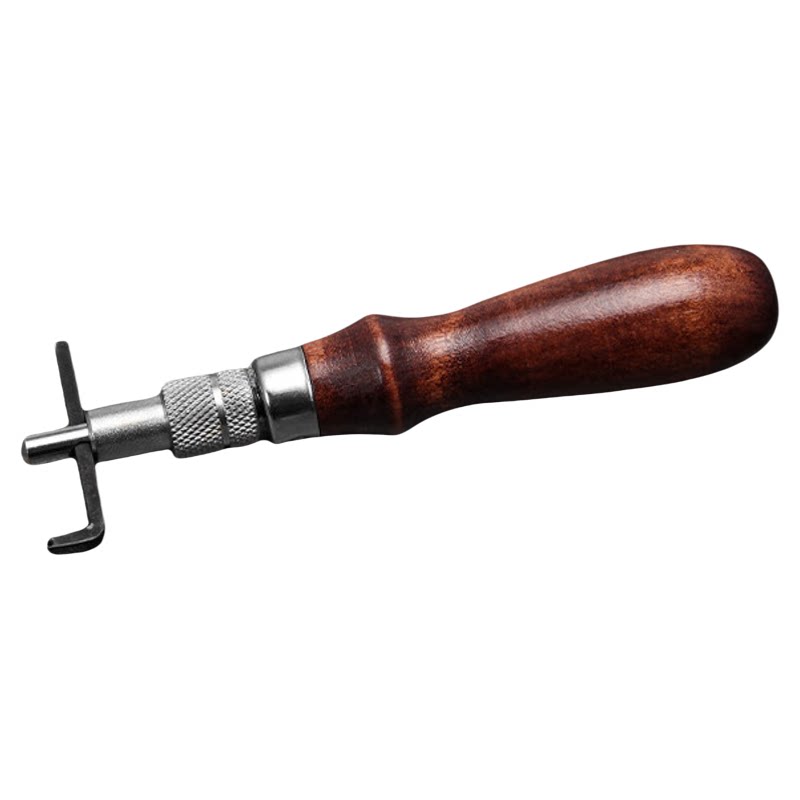红柄挖槽器 手工DIY真皮手作皮革工具 皮料开槽器10011槽宽1mm