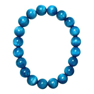 天然 猫眼 磷灰石手链手串 女水晶礼物