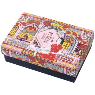 阿胶糕包装盒500g包装袋礼盒半斤装纯手工固元膏中国风倾颜纸盒