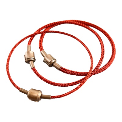 手绳红绳钢丝绳手链半成品男女