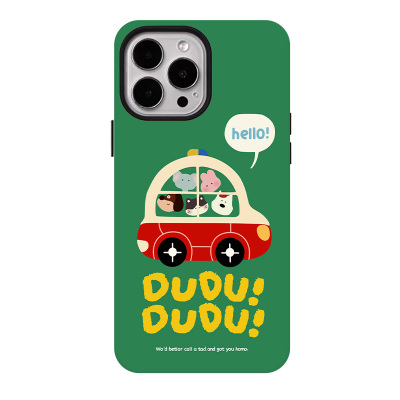 动物巴士适用苹果17promax手机壳iphone16pro菲林磁吸支架个性华为P80小米15小众vivo防摔保护壳oppo可爱卡通