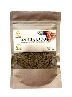 迷你天然下沉100g观赏鱼粮