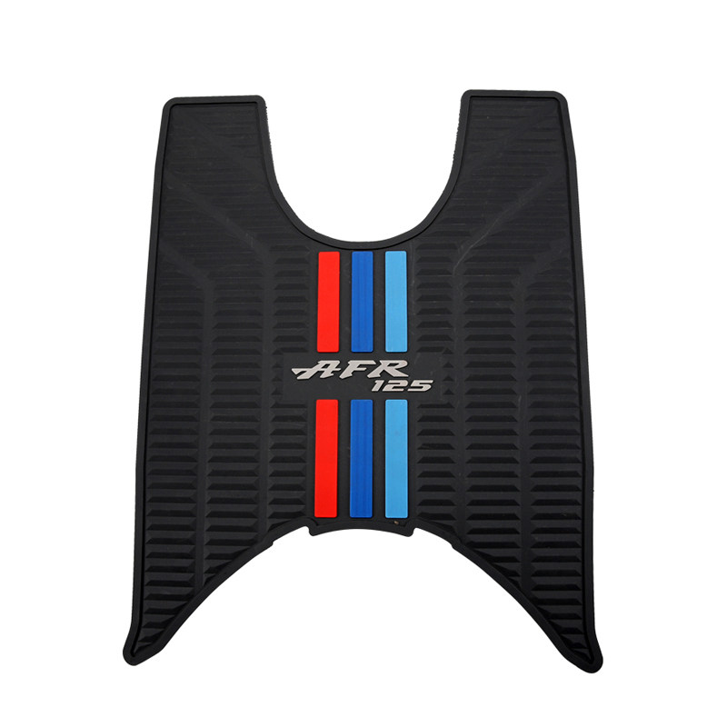 适用豪爵摩托车城市之鹰AFR125 HJ125T-27脚踏板垫橡胶垫脚垫改装