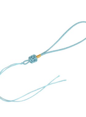 方结方胜结手把绳配件流苏挂件搭配手工编织绳中国古风设计多场景