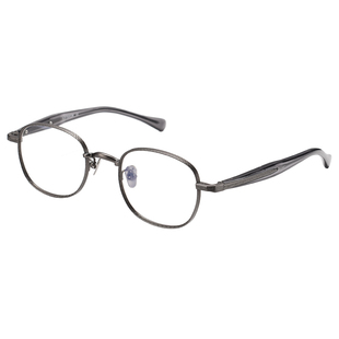 日系纯钛超轻复古高度近视titanium眼镜框男镜架女高端万年龟小众