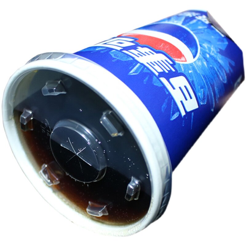 可乐杯加厚打包一次性1000个平盖
