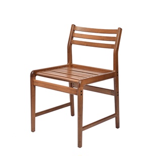 介璞祥福茶室椅软椅竹制软椅子新中式泡茶办公会议禅意竹条靠背椅