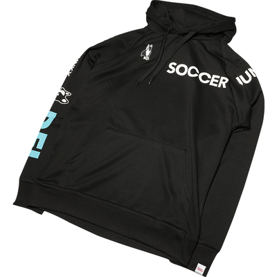 足球狗潮流连帽衫套头卫衣