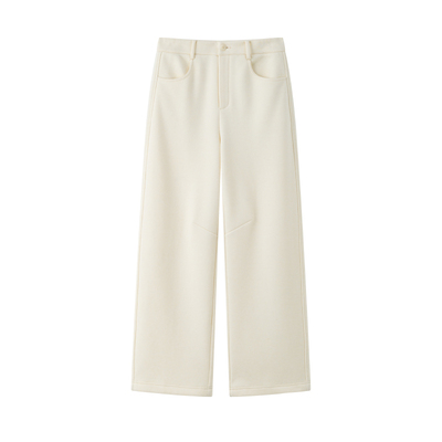 CHICJOJO休闲加绒香蕉裤