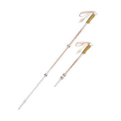 挪客轻量化三节碳纤维伸缩登山杖