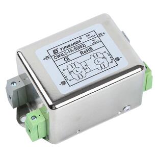 YUNSANDA高压1500V直流电源滤波器12V24V48V CW4L2-6A-S(002) 10A