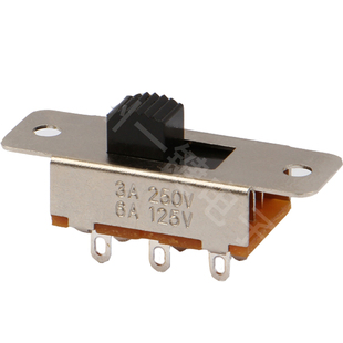 SS-22L05（2P2T）TSH 2档拨动双排 6脚立式车载冰箱吸尘器开关