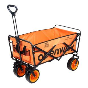 沃特曼露营车户外野餐大号手折叠野餐拉杆小拖车儿童可躺摆摊推车