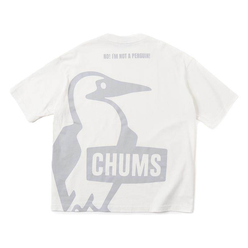CHUMS洽洽鸟户外休闲短袖T恤夏季新品男女印花圆领棉CH01-2356