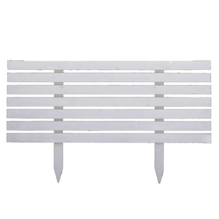 户外花园防腐木栅栏庭院花坛围栏花圃草坪护栏院子菜园插地小篱笆