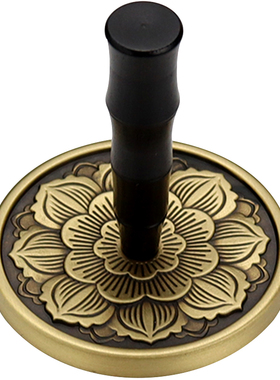 灰压黄铜打篆工具香灰压平器