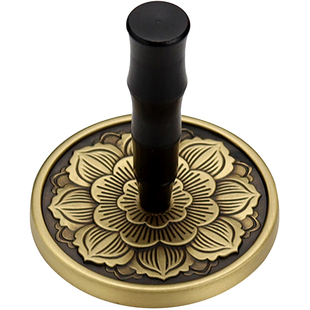 纯铜灰压打篆香套装工具香道打拓香灰压平家用香具打香篆黄铜灰押