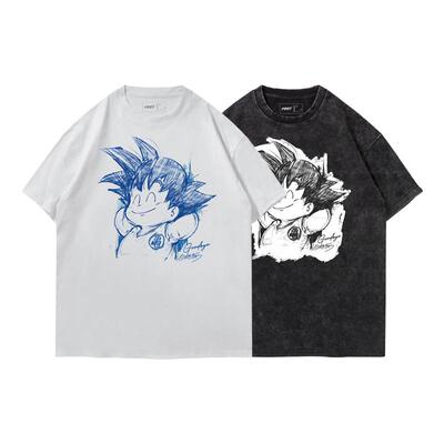 TEE7-动漫龙珠鸟山明纪念款T恤