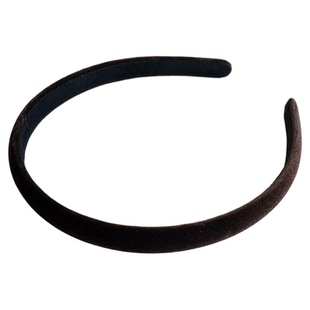 Miss Tura韩国进口简约复古丝绒细发箍 好用百搭压法发卡束发头箍