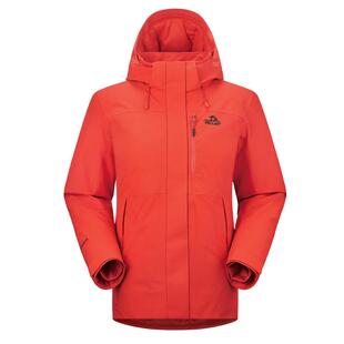 【经典2.0】伯希和三合一冲锋衣女丹霞红山野成毅同款登山服外套