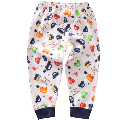 2件新款男宝宝全棉柔软宽松秋裤