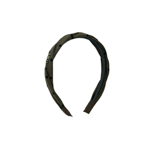 复古波点字母辫子发箍女2025新款高级感洋气时尚头箍洗脸压发发卡