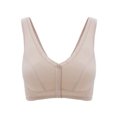 中年妈妈款文胸无钢圈一体棉杯