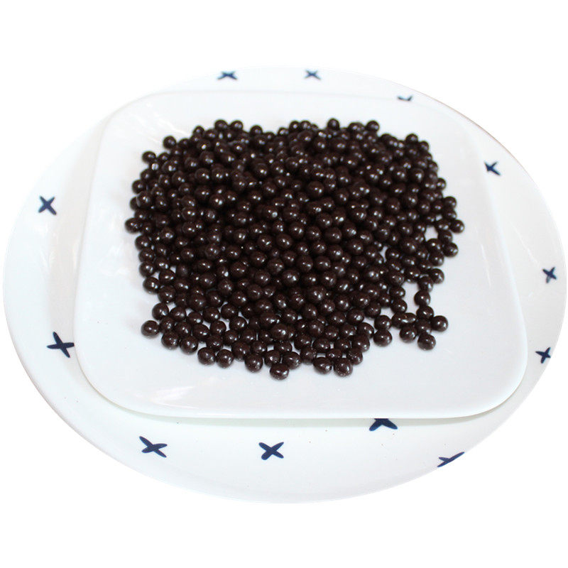 法国进口香脆珍珠100g 55%黑白巧克力豆34%36%焦糖牛奶烘焙装饰