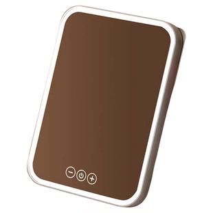 2026新款镜子化妆镜led带灯桌面台式超亮美妆充电智能发光补光镜