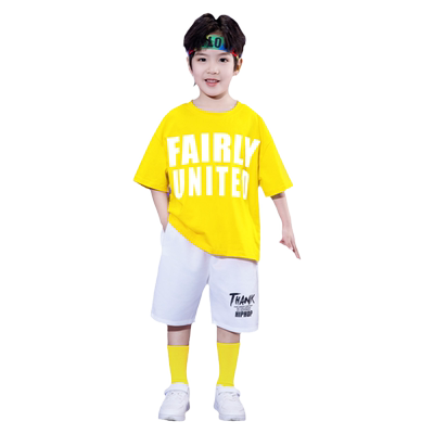 男女同款团体啦啦操舞蹈演出服