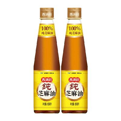香满园纯芝麻油调味油180ml×2瓶