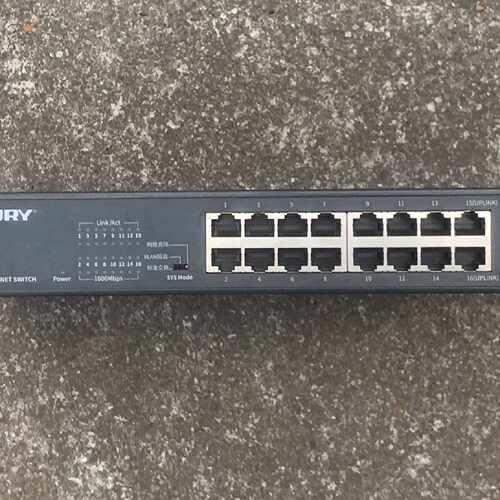【议价-可维修】SG116D 交换机 16口 工业交换机 工控备件  /均有