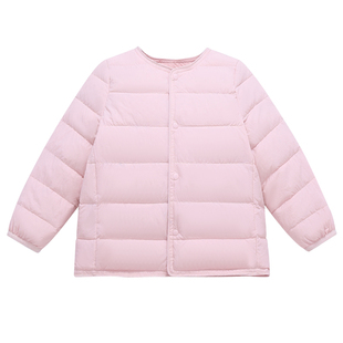 中大童羽绒内胆小学生初中生校服神器白鸭绒保暖上衣2025冬款加大