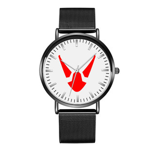 崩坏3八重樱御神装卡莲二次元 石英表简约超薄手表钢带防水机械表