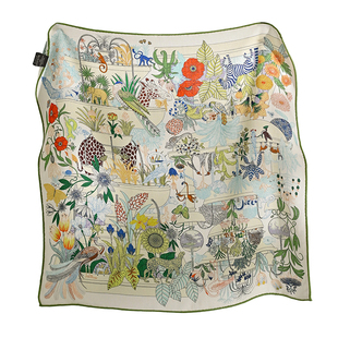 羊毛小方巾丝巾女士2026新款轻奢高级感系脖三角围巾春季薄款春天