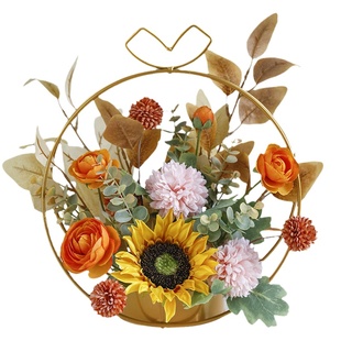 轻奢高档仿真花假花摆设客厅餐桌装饰品结婚订婚乔迁喜庆花艺摆件