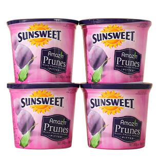 25年产】Sunsweet日光牌美国加州去核西梅干340g*4罐孕期排便