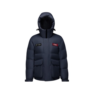 波司登2025冬季新款男士加厚连帽时尚太空科技羽绒服B250246900DS