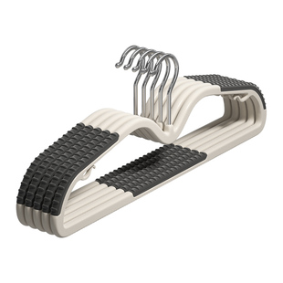 短颈缩脖子衣架家用挂衣无痕省空间整理师推荐防肩角衣服撑子挂架