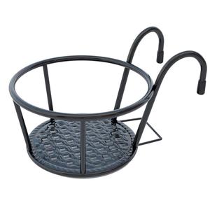 阳台花架置物架花盆托架悬挂护栏挂式铁艺栏杆2024新款室外花架子