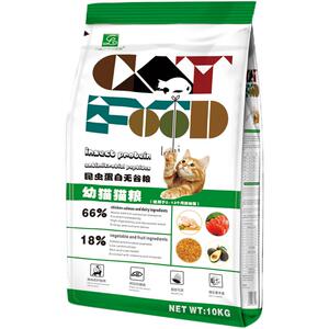 乐施幼猫昆虫蛋白猫粮